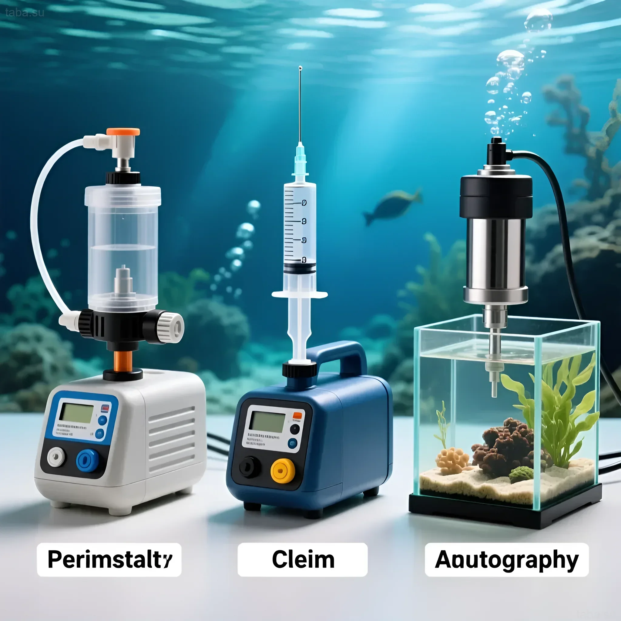 Comparison of aquarium dosing pumps: peristaltic, syringe, and piston. Automation of Balling with calcium and soda.