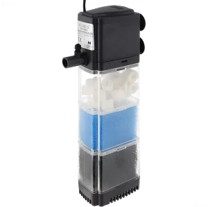 Изображение внутреннего фильтра-стакана для аквариума. Эффективная фильтрация воды, простота установки и обслуживания для начинающих аквариумистов.