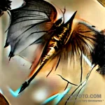Bat – эскиз тату (№1749579935_0, 10.06.2025 18:25) — Tatufoto.com